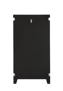 Lotus - Cabinet - Mirrored, Faux Ice Cube Crystals
