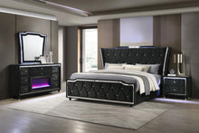 Lorient - Bedroom Set With LED Flame Box Dresser