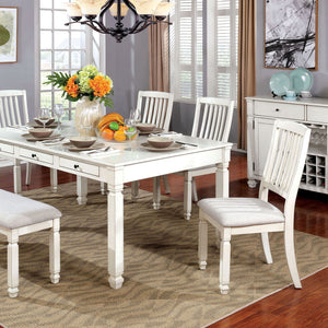 Kaliyah - Dining Table - Antique White