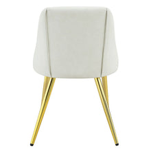 Gaines - Side Chair (Set of 2) - White Synthetic Leather