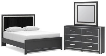 Zuraleus - Upholstered Panel Platform Bedroom Set
