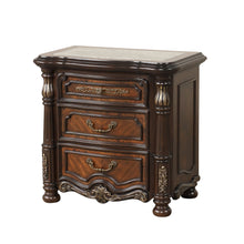 Bella Notte - Nightstand - Mahogany Brown