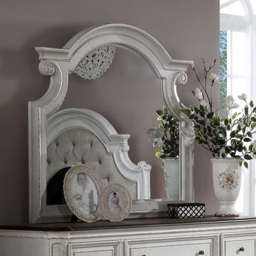 Florian - Mirror - Antique White
