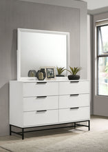 Sonora - 6-Drawer Dresser With Mirror - White