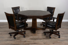 Homestead - Reversible Game And Dining Poker Table - Tobacco Leaf
