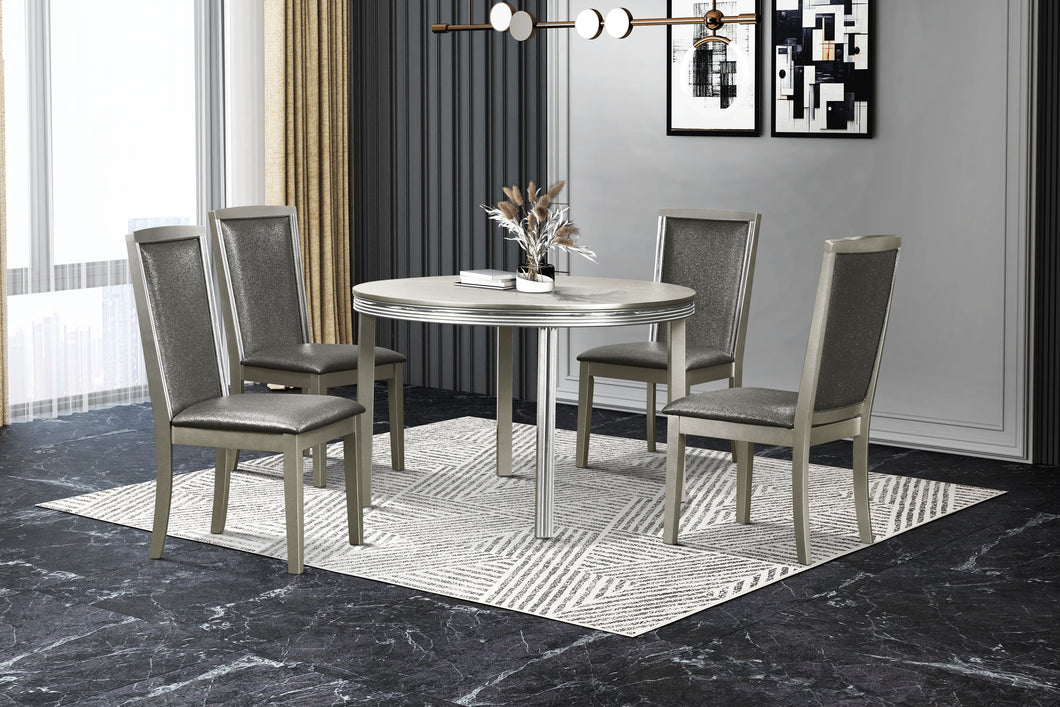 Lumina - Dining Chair (Set of 2) - Silver