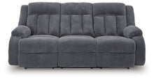 Observation - Steel - Reclining Power Sofa With Drop Down Table