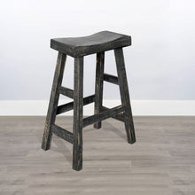 Marina - Stool With Wood Seat (Set of 2)
