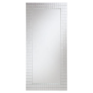 Dominic - Accent Mirror - Pearl Silver