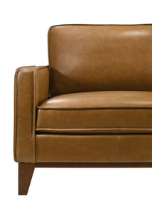 Caspar - Loveseat - Caramel