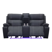 Hartley - Reclining Console Loveseat
