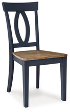 Landocken - Brown / Blue - Dining Room Side Chair (Set of 2)