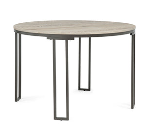 Verano - 5 Piece Dining Room Set - Natural / Black