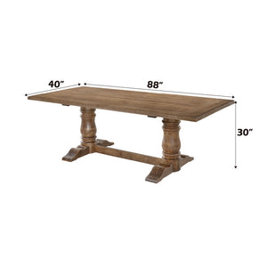 Leventis - Dining Table - Weathered Oak