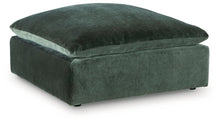 Carriage View - Oversized Accent Ottoman - Jade