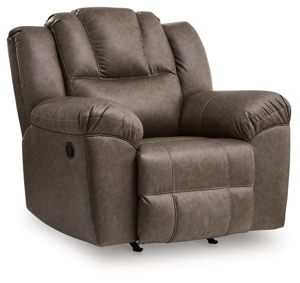 Lowilla Rocker Recliner Driftwood