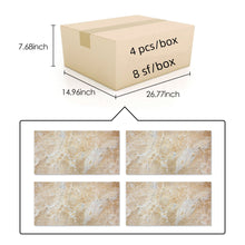 Textured Finished, 3D Tiles For Wall Decoration (Set of 4)