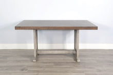 Homestead Hills - Rectangular Wood Dining Table - Tobacco Leaf / Alpine Gray