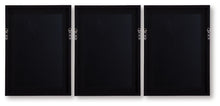 Jossletts - Orange / Black / Ivory - Wall Art Set (Set of 3)