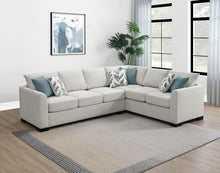 Ashford Chenille Upholstered Sleeper Sectional Sofa – Greige