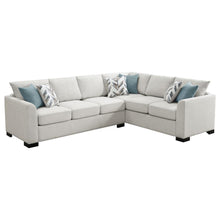 Ashford Chenille Upholstered Sleeper Sectional Sofa – Greige