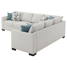 Ashford Chenille Upholstered Sleeper Sectional Sofa – Greige