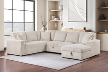 Devonshire Sleeper Sectional Sofa Storage Chaise – Camel
