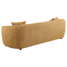 Aleisha 3 Piece Fabric Upholstered Sofa Set – Mustard Yellow