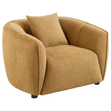 Aleisha 3 Piece Fabric Upholstered Sofa Set – Mustard Yellow