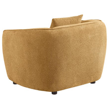 Aleisha 3 Piece Fabric Upholstered Sofa Set – Mustard Yellow