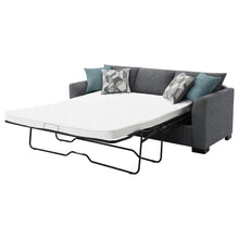 Storey Upholstered Sleeper Sectional Chaise Sofa – Grey