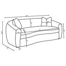 Isabella 3 Piece Fabric Upholstered Sofa Set – Sand Fabric