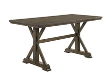 Lloyd - Rectangular Counter Height Table - Brown