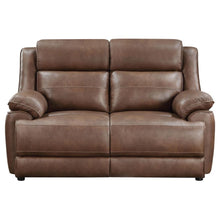 Ellington 3 Piece Upholstered Padded Arm Sofa Set – Dark Brown