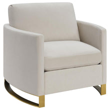 Corliss 3 Piece Upholstered Arched Arm Sofa Set – Beige