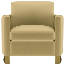 Corliss 3 Piece Velvet Upholstered Sofa Set – Camel