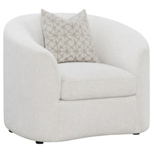 Rainn 3 Piece Boucle Upholstered Sloped Arm Sofa Set – Latte Boucle
