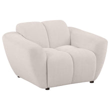 Destino 3 Piece Chenille Splayed Arm Sofa Set – Greige