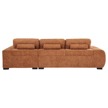 Octavia Tufted 2 Piece Sectional Chaise Sofa – Orange