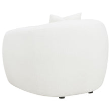 Isabella 3 Piece Sherpa Upholstered Sofa Set – Ivory Sherpa