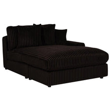 Blaine 2 Piece Corduroy Reversible Chaise Sectional Sofa – Chocolate Brown