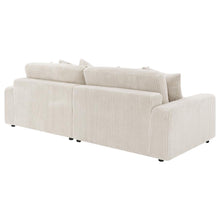 Blaine 2 Piece Corduroy Reversible Chaise Sectional Sofa – Sand