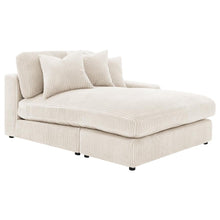 Blaine 2 Piece Corduroy Reversible Chaise Sectional Sofa – Sand