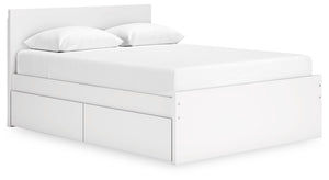 Onita - Panel Platform Bed With Storage