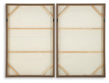 Stormish - Wall Art Set (Set of 2) - Beige / Brown