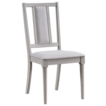 Marta - Side Chair (Set of 2) - Beige Linen & Natural