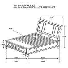 Sandy Beach - Storage Bed Bedroom Set