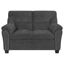 Clementine - Upholstered Padded Arm Loveseat