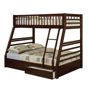 Jason - Twin Over Full Bunk Bed - Espresso