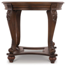 Norcastle - Dark Brown - Round End Table